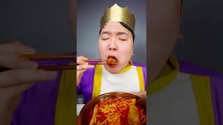 Spicy Food Challenge Lobster Kielbasa Sausage Mukbang  TikTok Funny Videos  HUBA shorts [upl. by Sarad]