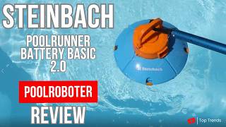 Steinbach Poolrunner Battery Basic 20 – Der ideale Poolroboter für kleine Pools [upl. by Sandry]