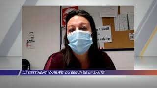 Yvelines  Interview express  ils sestiment quotoubliésquot du Ségur de la santé [upl. by Ynnob]