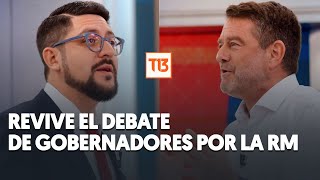 Orrego vs Orrego Revive el debate completo de los candidatos a la Gobernación Metropolitana [upl. by Loring931]