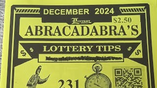 💥ABRACADABRA💥3amp4 DIGIT LOTTERY Tips for DEC 2024 [upl. by Attenol]