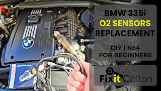 O2 Sensors Replacement for Beginners  BMW 335i E90 E92  How To Access Change Swap All 4 [upl. by Prud]