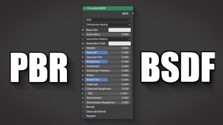 Blender 28 How to use PBR textures with principled bsdf CyclesEevee [upl. by Elrae]