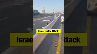 Central Israel TARGETED Forcing civilians to exit their cars on the Highway israel [upl. by Kano]