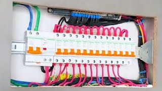 How to assemble and install a household distribution box [upl. by Sotos719]