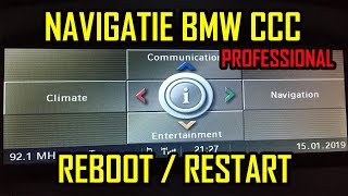 BMW E60 E90 E63 E81 X5 X6 Resetare Fortata Navigatie iDrive CCC Professional [upl. by Aivon12]