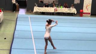 Deutschland Pokal 2015 Lara Marie Hinsberger AK11 Fx [upl. by Redep946]