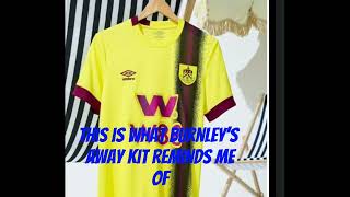 Burnley’s away kit🤮🤢 [upl. by Sihun509]