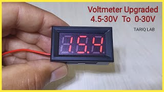 DC Voltmeter Upgrade 030V [upl. by Ycaj123]