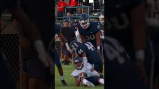 Waianae Junior Varsity Football Highlights vs Kamehameha [upl. by Anirtak]