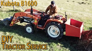 Tractor Service  Kubota B1600 [upl. by Ahsenit]