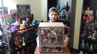 XPlus 1954 Godzilla unboxing video with a special guest [upl. by Ayalahs558]