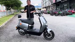 Brand New EV Motocycle Yadea E8S Pro Review Icity Motoworld [upl. by Guntar]