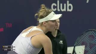 MARKETA VONDROUSOVA V EVA LYS  W100 SHREWSBURY 2°Part [upl. by Atsirak50]