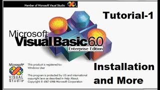 How to install Visual Basic 60 installation for windows 7 1011 [upl. by Enial808]