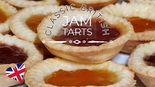 How to Make Jam Tarts  British Classics  Teatime Treats jamtarts britishbaking partyfood [upl. by Edna]