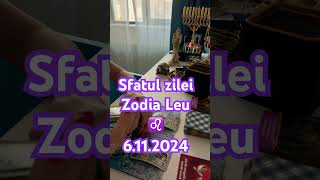 Sfatul zileizodia Leu ♌️ tarot horoscop cariera zodie dragoste leu [upl. by Aylmer695]