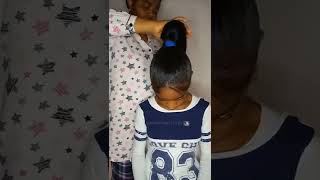 5 Minutes sleek Ponytail hairstyle short [upl. by Preuss]