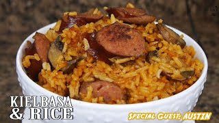 Kielbasa amp Rice  COOK Dont Be Lazy [upl. by Leeth]