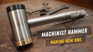 Machinist HAMMER  how to make one [upl. by Jody129]