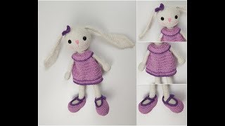 Amigurumi Tavşan Yapımı  Uzun Kulak Tavşan Yapımı Canım Anne [upl. by Marisa]