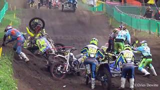 sidecarcross crash compilation [upl. by Nylirahs]