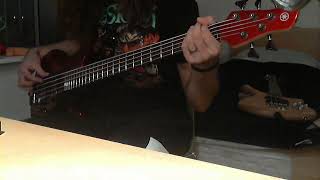 Warrel Dane  Lucretia My Reflection BASS COVER [upl. by Kirsteni]