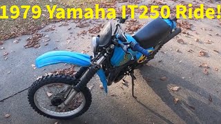 Riding The 1979 Yamaha IT250 For The First Time In MONTHS [upl. by Haidebez]