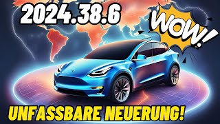 Tesla Software Update 2024386 Auf diese Neuerung haben alle gewartet Undokumentiert [upl. by Jennine]