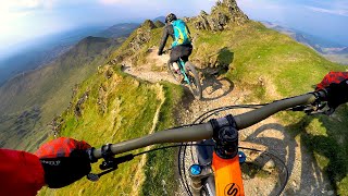 What are we getting into  Mountain Biking Snowdon [upl. by Annette]