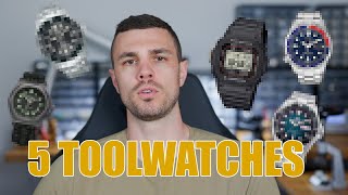 Les 5 meilleures TOOLWATCHES 1 bonus [upl. by Ettessil]