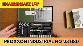 Proxxon Industrial No 23 080  Knarrensatz 14 geilesteil [upl. by Nilahs]