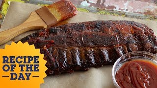 Recipe of the Day Tyler’s Ultimate Barbecued Ribs  Food Network [upl. by Leggat]