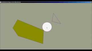 C Polygon vs Circle Collision Detection and Response June 18 2013 [upl. by Ailyn]