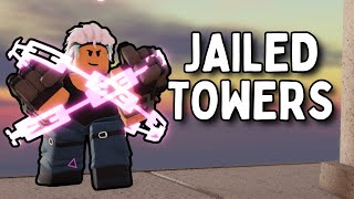 NEW TDS CHALLENGE TRIUMPH WITH JAILED TOWERS  Roblox TDS [upl. by Eahcim]