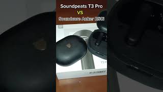 Soundpeats T3 Pro VS Soundcore Anker R50i tws anker sound soundpeats soundcore sludettech [upl. by Eerrehs]