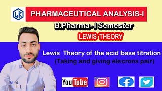 Lewis theory  According to Lewis concept acid base chemistry pharmacy [upl. by Keeley]