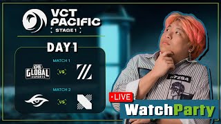 VCT Pacific  Regular Season  Week 1 Day 1 VALORANT  87 [upl. by Lorrimer]