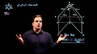 Cosine Rule Proof GCSE 91 Maths Edexcel June 2017 Paper 1H Q22 [upl. by Enttirb]