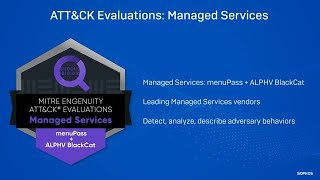 Explained MITRE Engenuity ATTCK Evaluations for Managed Services [upl. by Animar]