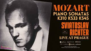 Mozart  Piano Sonatas K 310 K 533 K 545 Centurys record Sviatoslav Richter Live at Prague [upl. by Noira]