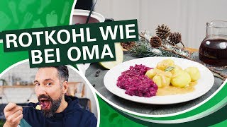 Apfelrotkohl zubereiten genau wie bei Oma [upl. by Orfield]