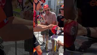 Geraint Thomas and Egan Bernal at the TDF [upl. by Helene]