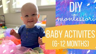 BABY PLAY  HOW TO PLAY WITH 612 MONTH OLD BABY  BRAIN DEVELOPMENT ACTIVITIES [upl. by Ark903]