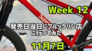 ニューヨーク SUPREME 11月7日 Week 12 発売日にブルックリン店に行ってみた [upl. by Lienet39]