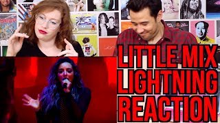 LITTLE MIX  Lightning  Get Weird Tour  REACTION [upl. by Rosdniw377]