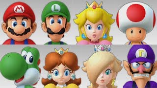 Mario Party 10  All Characters [upl. by Secnarfyram]