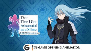 That Time I Got Reincarnated as a Slime ISEKAI Chronicles Ingame Opening Animation BR [upl. by Flossy996]