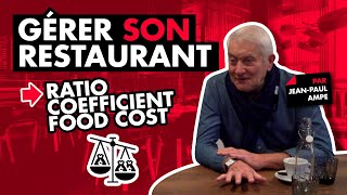 Gérer son restaurant  ratio coefficient food cost [upl. by Aina]