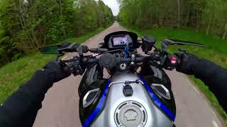 How it feels to ride Yamaha MT10 AKRAPOVIC SOUND [upl. by Renfred43]